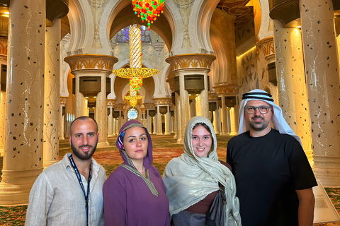 Excursion d&#039;une jounée complète à Abu Dhabi - Grande mosquée, musée du Louvre et plus encoreExcursion d&#039;une journée à Abou Dabi : grande mosquée, musée du Louvre et plus 