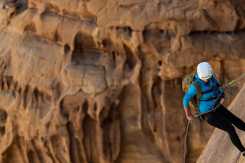 Private Abseiling in Alula Desert.