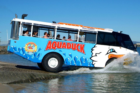 Gold Coast: Aquaduck Land & Water Tour and Jet Boating Combo
