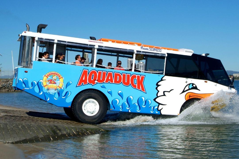 Gold Coast: Aquaduck Land & Water Tour and Jet Boating Combo