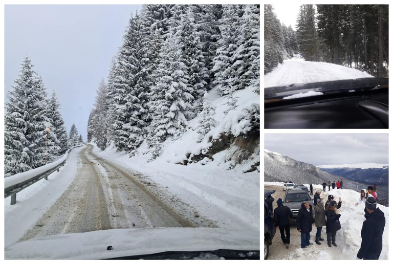 Bucharest: Bucegi Mountains Jeep Tour with Peles Castle