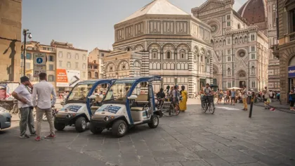 Florenz: Altstadt-Golfcart-Ausflug