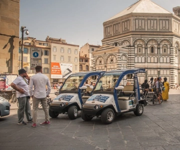Florence: Old Town Golf Cart Excursion
