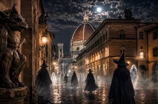 Das verfluchte Florenz: Teufel, Hexen, Dämonen und Geheimnisse im Dunkeln