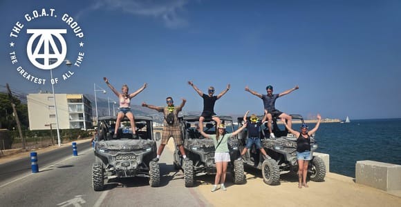 Benidorm: 1 Stunde Quad Tour mit Berg- und Meerblick