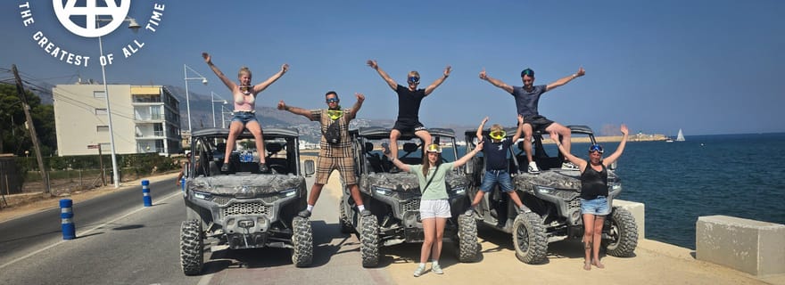 Benidorm : 1 heure d'excursion en quad avec vue sur la montagne et la mer