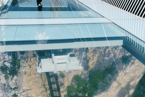 Zhangjiajie: Upplevelse av Grand Canyon och glasbronA-Line biljett (endast Grand Canyon)