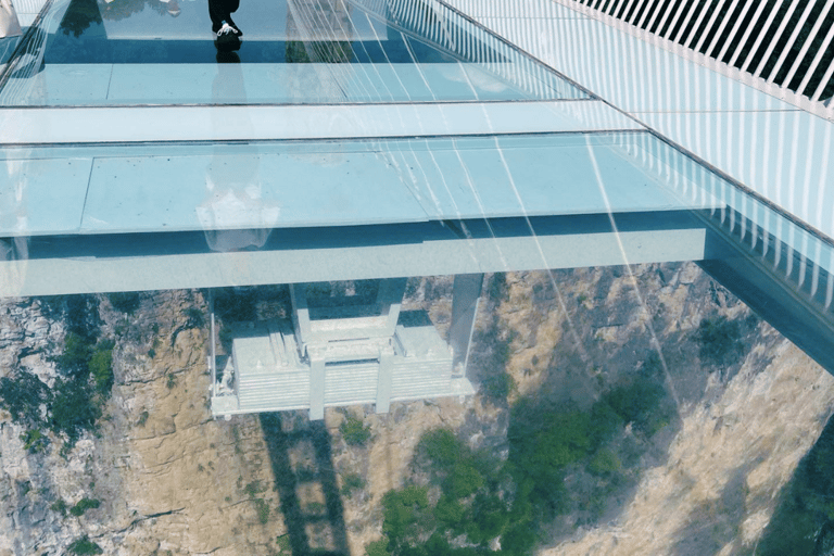 Zhangjiajie: Upplevelse av Grand Canyon och glasbronB-Line biljett (Glass Bridge + Grand Canyon)