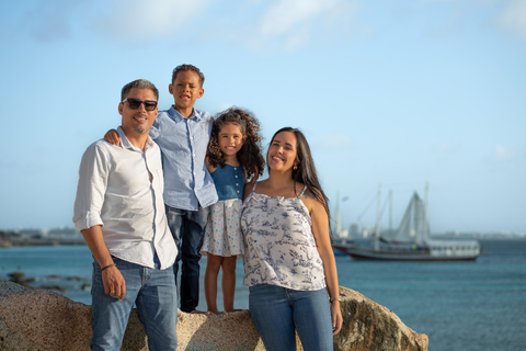 Aruba: Small Family Vacation Photoshoot at the Beach