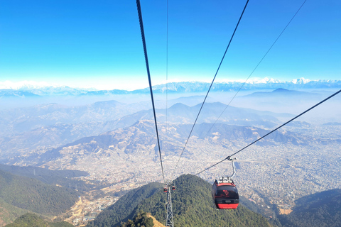 Himalayan Views from Chandragiri with Soft Hike to Kathmandu