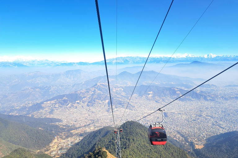 Himalayan Views from Chandragiri with Soft Hike to Kathmandu