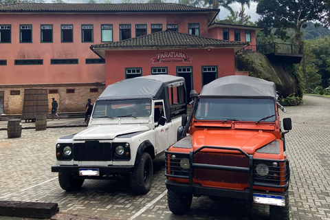 Paraty: Jeep Tour with Waterfalls, Distilleries and Tasting Paraty: Jeep Tour with Waterfalls, Distilleries, and Tasting