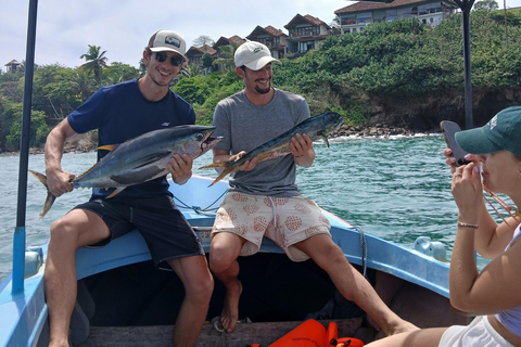 Mirissa: Private Deep Sea Fishing Tour with Local Guide Deep Sea Fishing Experience & Boat Safari