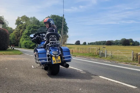 Alton: 2-stündige Harley Davidson Sozius Tour - South Downs