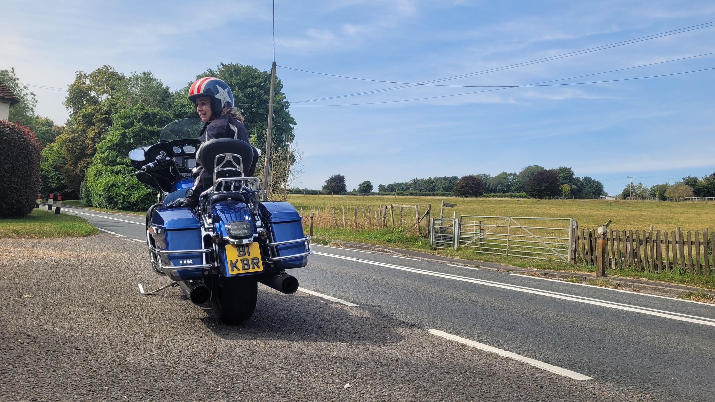 Alton: 2-stündige Harley Davidson Sozius Tour - South Downs