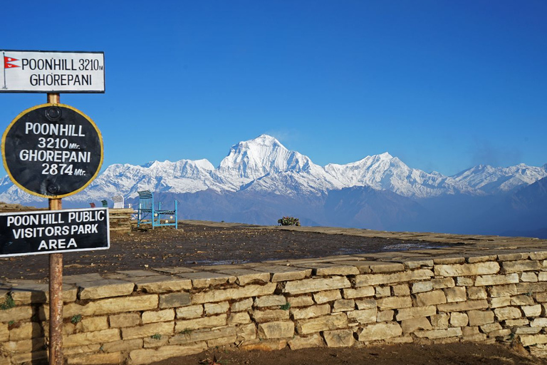 Katmandou : 3 jours de randonnée guidée à Ghorepani Poon HillAu départ de Katmandou : randonnée de 3 jours à Poon Hill au lever du soleil