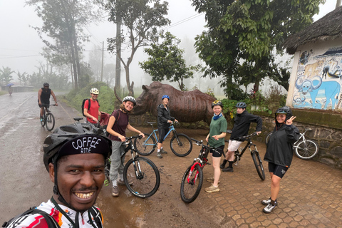 From Moshi: Kilimanjaro Mweka Gate Guided Cycling Tour