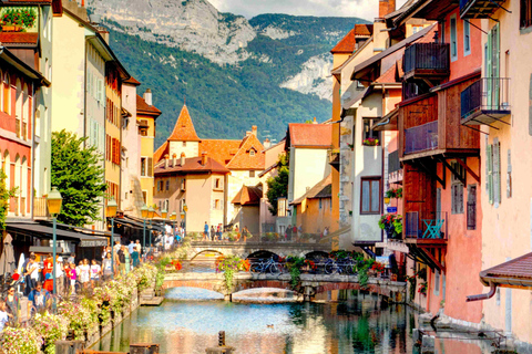 Annecy : Electric mountain bike ride &amp; Shopping at CourierElectric mountain bike ride &amp; Home Shopping Premium Courier