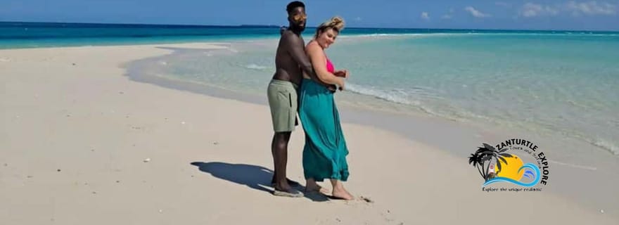 Zanzibar : plongée avec tuba sur l'île de Pungume, banc de sable et déjeuner barbecue