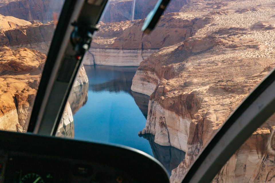 Page Horseshoe Bend Helicopter Flight & Tower Butte Landing GetYourGuide