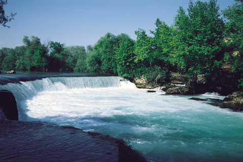Manavgat River Cruise, Secret Waterfall & Grand Bazaar Tour From Side, Manavgat With Hotel Transfer