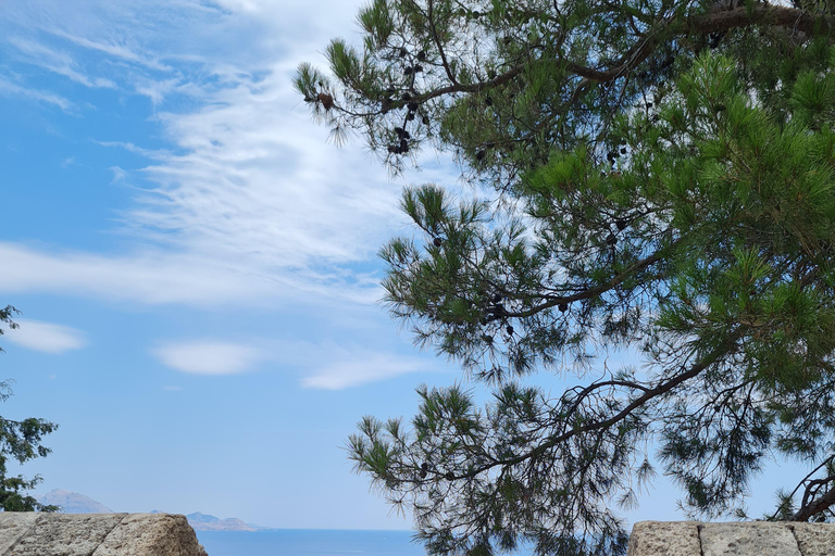 Vanuit Rhodos Stad: Avondtocht met de bus naar LindosVanuit Rhodos Stad: Avondbusreis naar Lindos