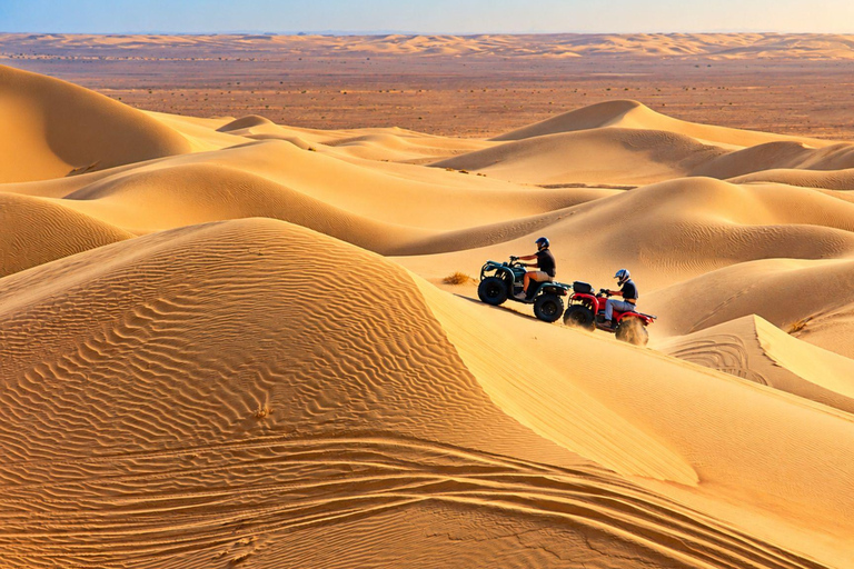 From Fes: 3-Day Merzouga Desert Tour to Marrakech Standard Desert Camp Experience (Shared Facilities)