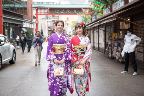 Location de kimonos traditionnels à TokyoTokyo : Location de kimono pour 1 jour