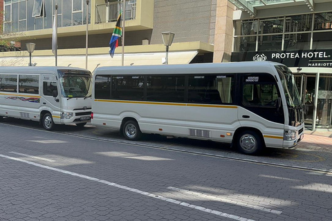 Naadloze luchthaven shuttle: OR Tambo naar Illovo Sandton