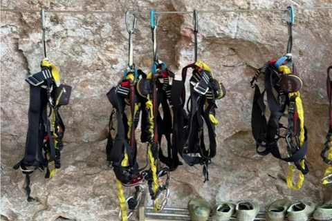 Guilin: Via‑Ferrata, Zip‑line & Sky‑ladder Camp(Opt Guide) Route B‑Sky‑ladder (Challenging Route)