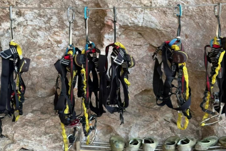 Guilin: Via‑Ferrata, Zip‑line & Sky‑ladder Camp(Opt Guide) Route B‑Sky‑ladder (Challenging Route)
