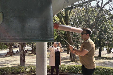 من أوساكا: رحلة يومية خاصة إلى هيروشيما بالقطار السريع