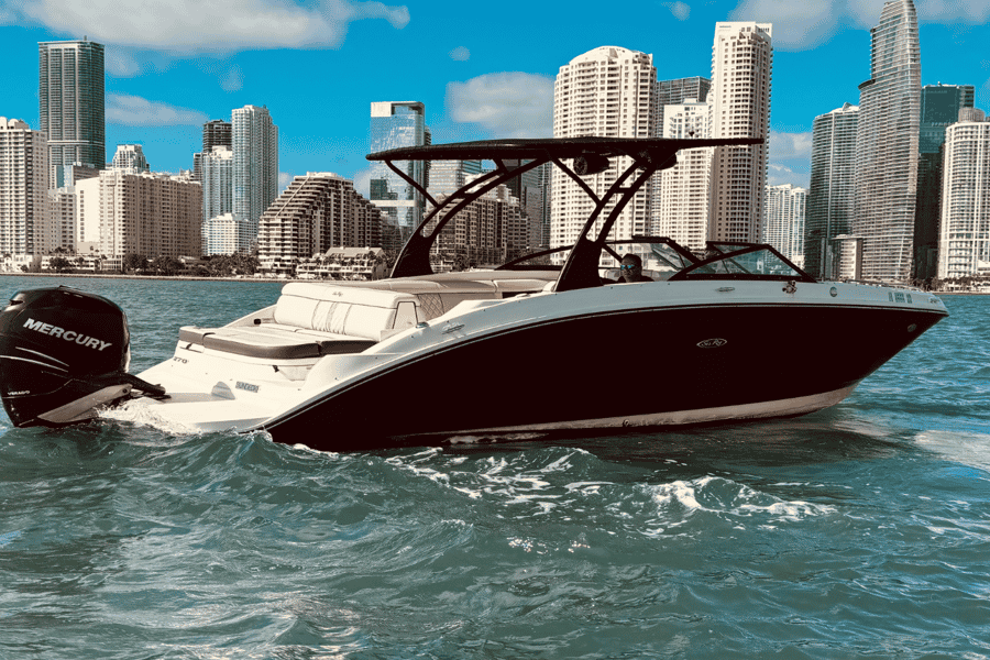 Miami: Geführte Bootstour mit Champagner