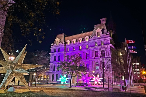 Visite nocturne de Montréal 2h avec un guide expert