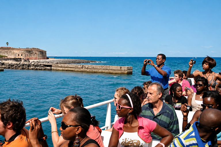 Dakar: Gorée Island and Lac Rose with dugout canoe and ATV Dakar: Gorée Island and Pink Lake with canoe and ATV