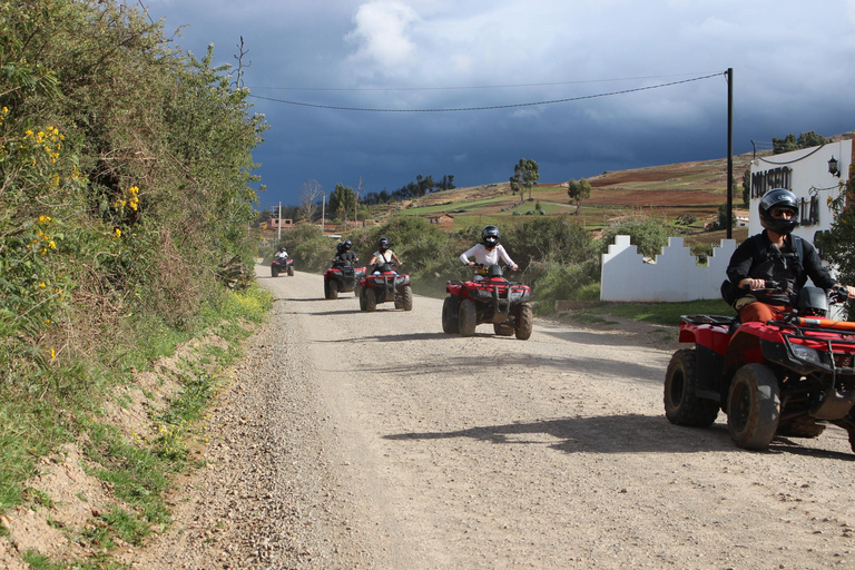 From Cusco: Sacred Atvs Tour Experience to Moray & Maras Shared Quad Adventure: 2 Riders per ATV