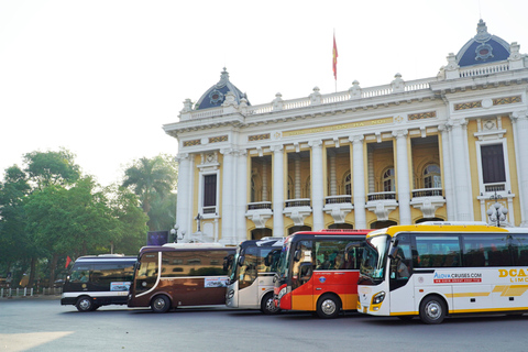 Ab Hanoi: Halong-Bucht Deluxe-Tagestour per Boot