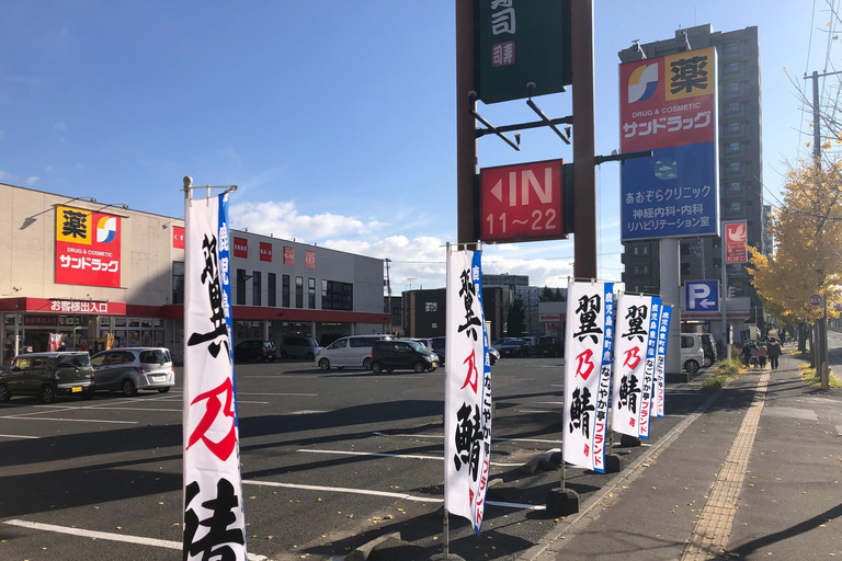 Ręcznie robiony makaron soba i shabu shabu z mięsem jelenia Hokkaido Ezo