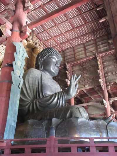 Нара: Budda gigante, cervi liberi nel parco (guida italiana)