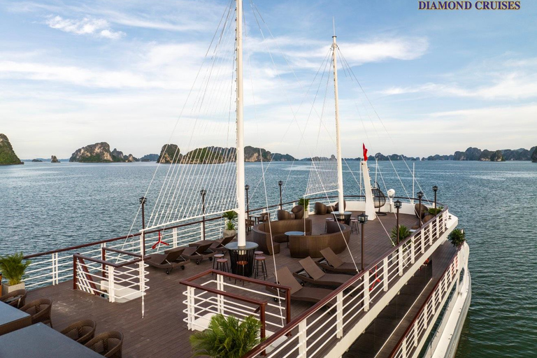 Hanoi : Best 5-Star Ha Long 1 Day Tour avec transfert en limousineVisite de Ha Long