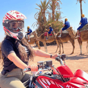 Marrakech Quad Dromedary Ride with Break Tea Transfert