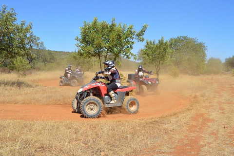 Depuis Albufeira : Paderne Adventure Quad Ride3 heures d&#039;aventure en quad (2 personnes par quad)