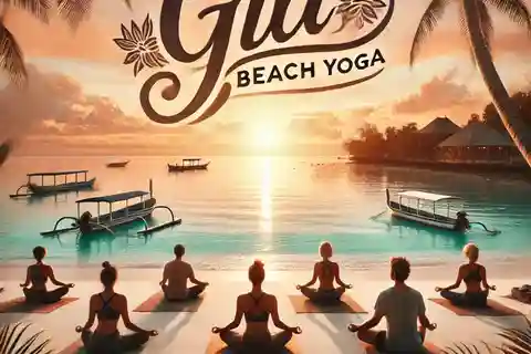 Gili Trawangan: Sunrise & Sunset Beach Yoga on Gili Island