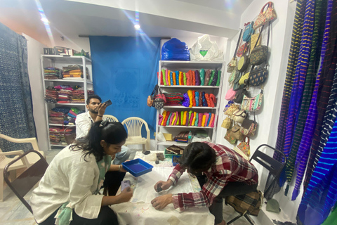 Luxury Tie-Dye & Block Print Workshop in Udaipur