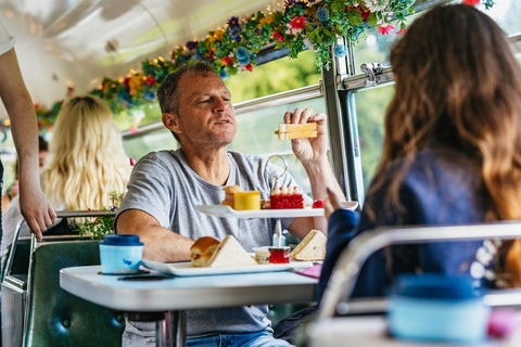 Dublin : Visite en bus vintage avec thé de l&#039;après-midi