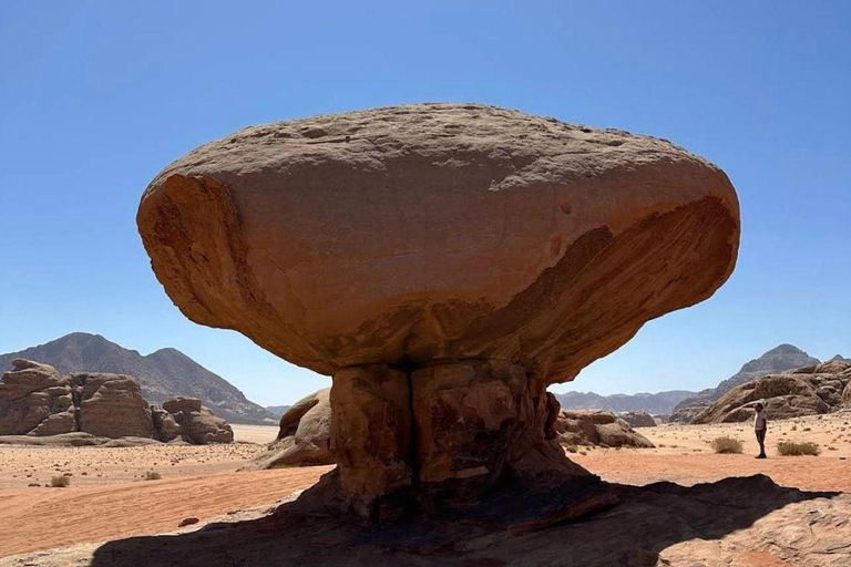 Wadi Rum: 4x4 Jeep Tour with Bedouin Camp Stay & Meals