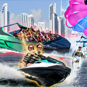 Jet Ski + Parasailing + Jetboat Package From Surfers Paradise