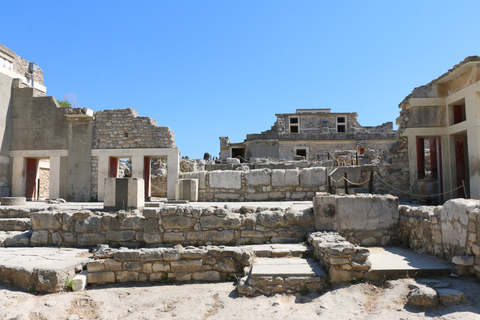 Ingresso sem fila para o Palácio de Knossos e tour guiado particularBilhete e visita guiada privada