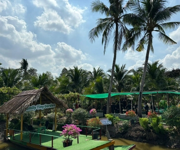 Ho Chi Minh City: tour di 2 giorni in bicicletta e kayak del Delta del Mekong