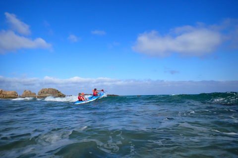 Avventura in kayak a Calheta: Tour della spiaggia di Zimbralinho o dell&#039;isolotto di Cal